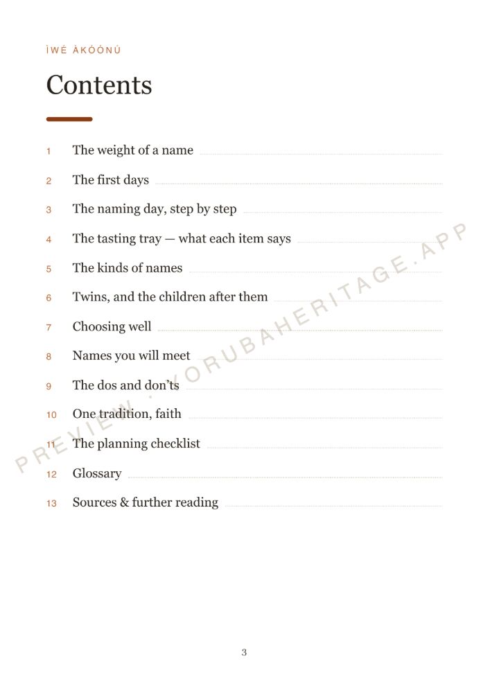 Contents