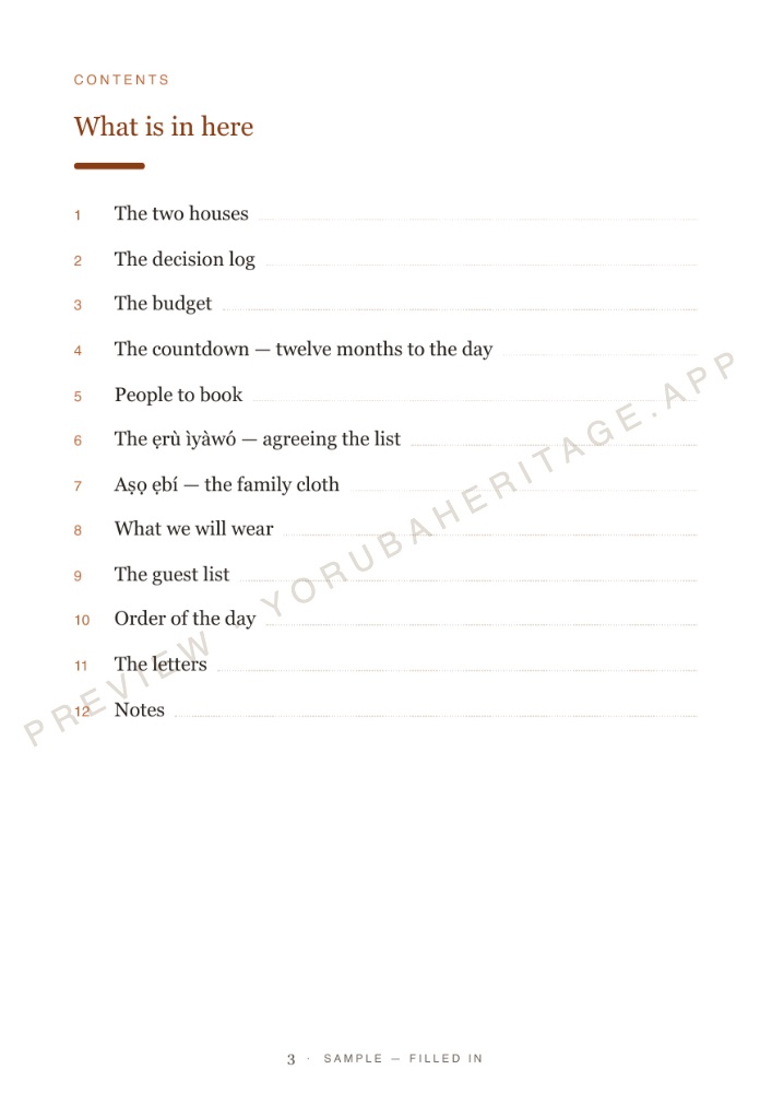 Contents